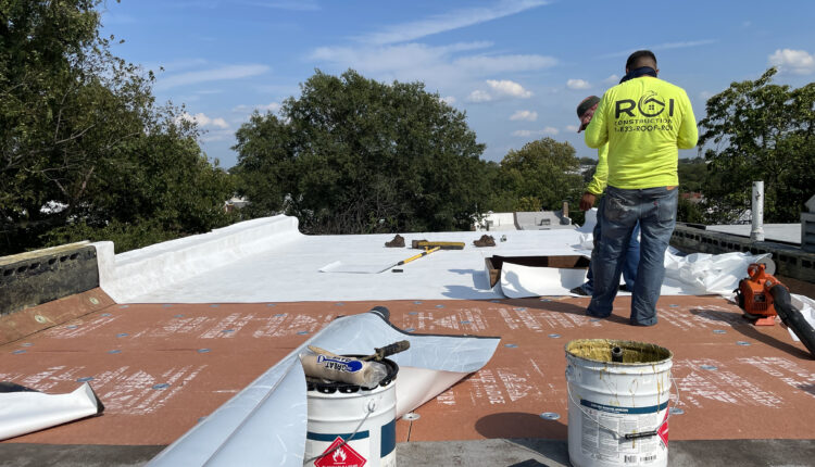 roi-construction-tpo-roof-replacement-5721 6th St NW DC